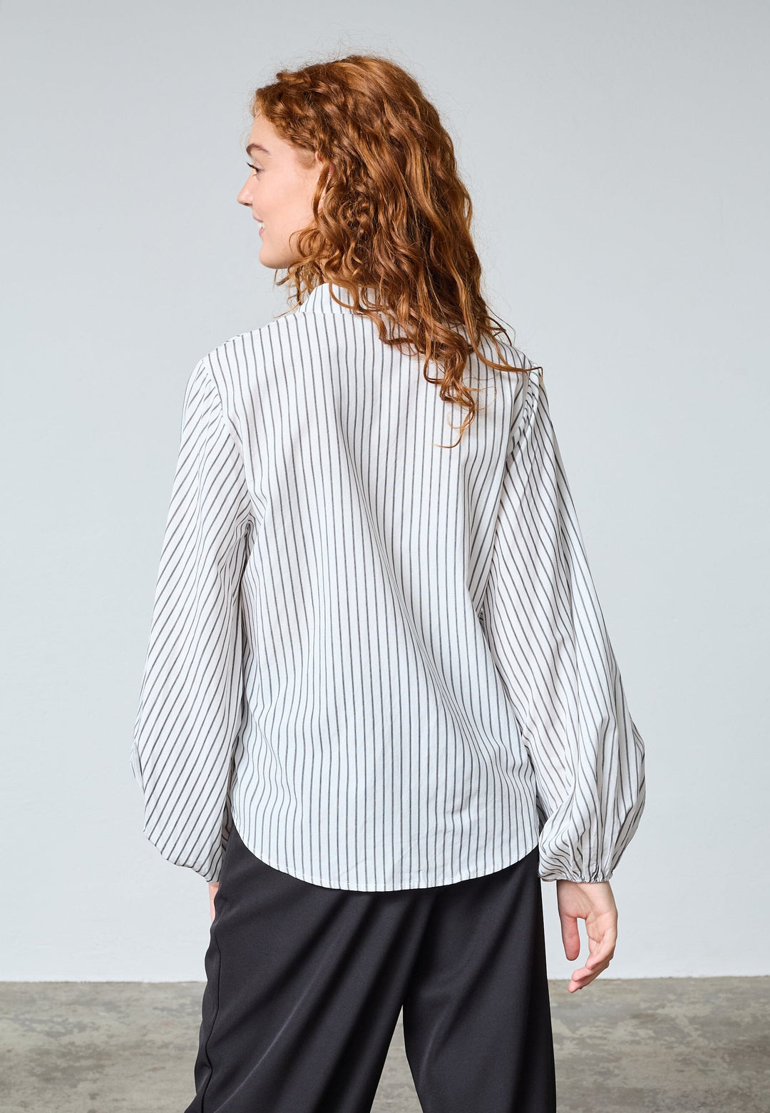 Sisters Point - Elaisa-Sh 19405 - 110 - White/Black Skjorter 