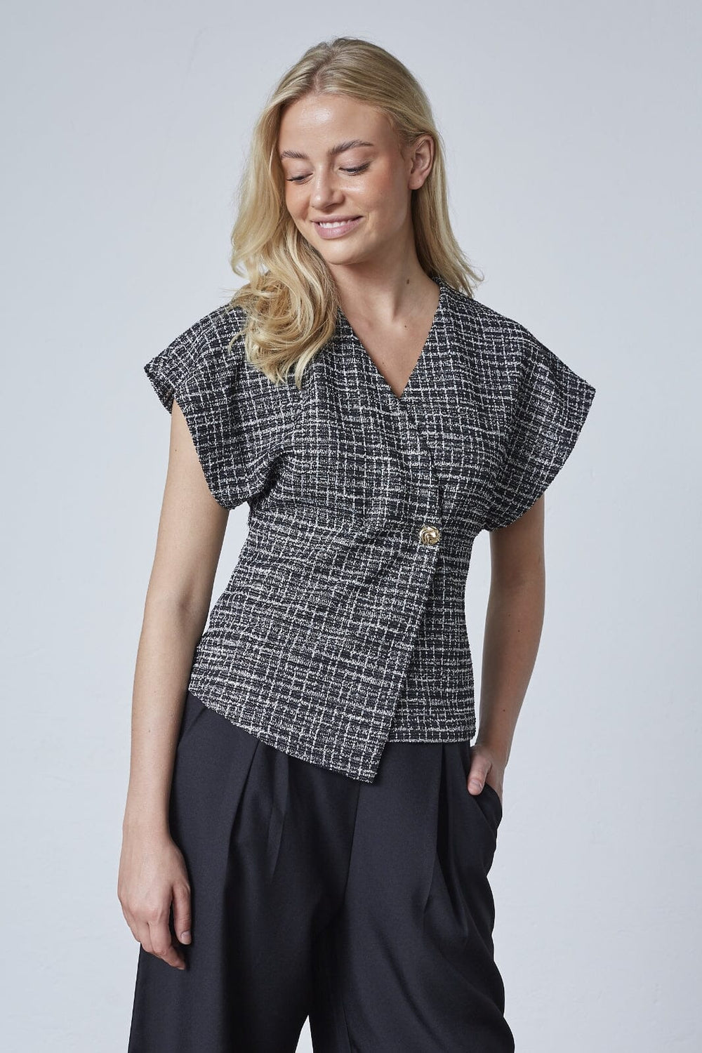 Sisters Point - Evela-Ve1 19212 - 840 - Black Check
