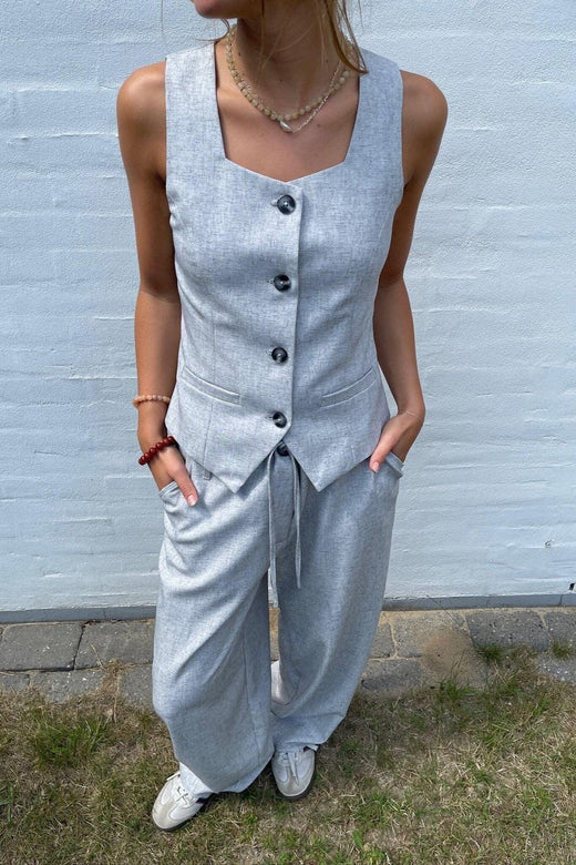 Sisters Point - Gema-Ve 18984 - 058 - L.Grey Mel Veste 