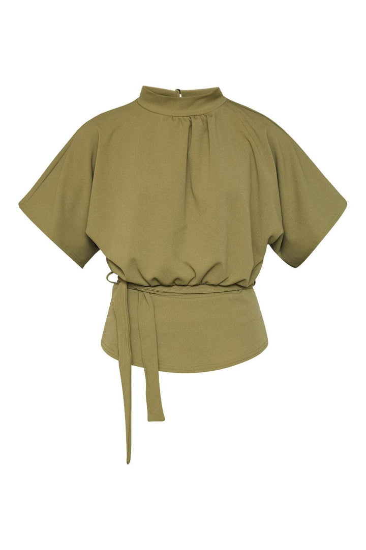 Sisters Point - Girl-Top6 18806 - 215 - Martini Olive Toppe 