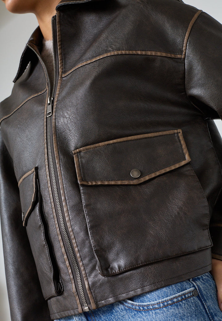 Sisters Point - Loro-Ja 19461 - 201 - Choco Washed Jakker 