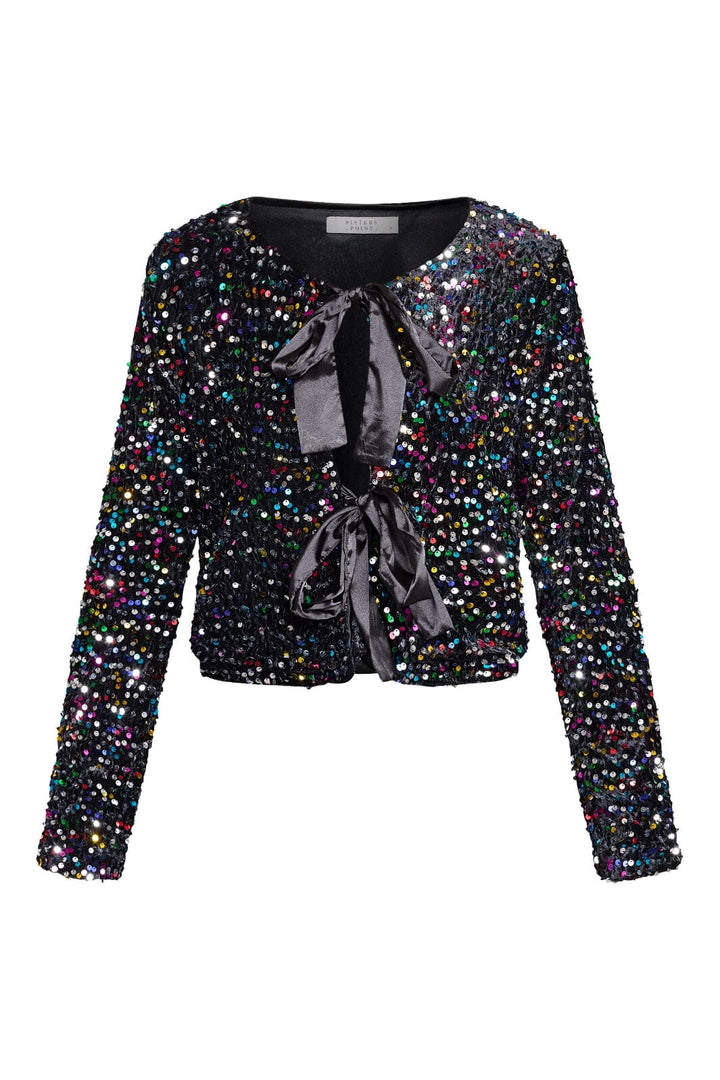 Sisters Point - Nell-Top.Ls2 19002 - 003 - Black Multi Bluser 