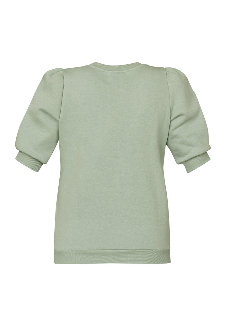 Sisters Point - N.Peva-Puff.Ss - 320 Dusty Green Sweatshirts 