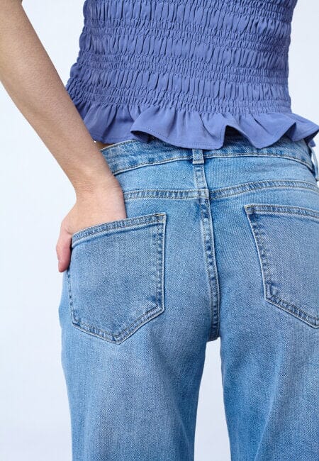 Sisters Point - Owi-Mid.W 19245 - 920 - Mid Blue Jeans 