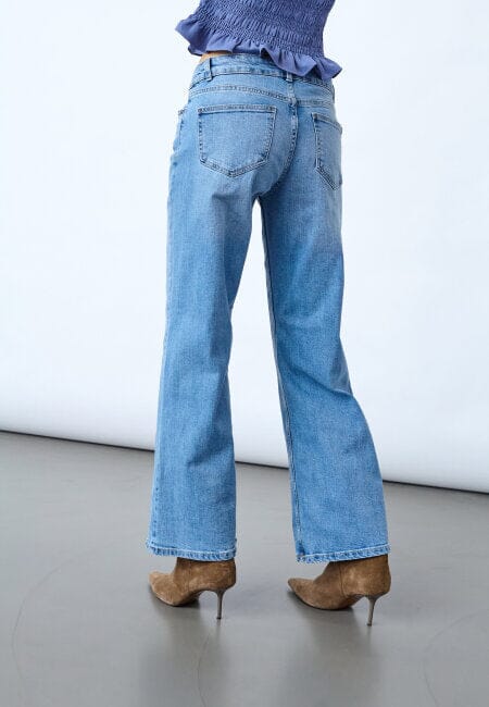 Sisters Point - Owi-Mid.W 19245 - 920 - Mid Blue Jeans 