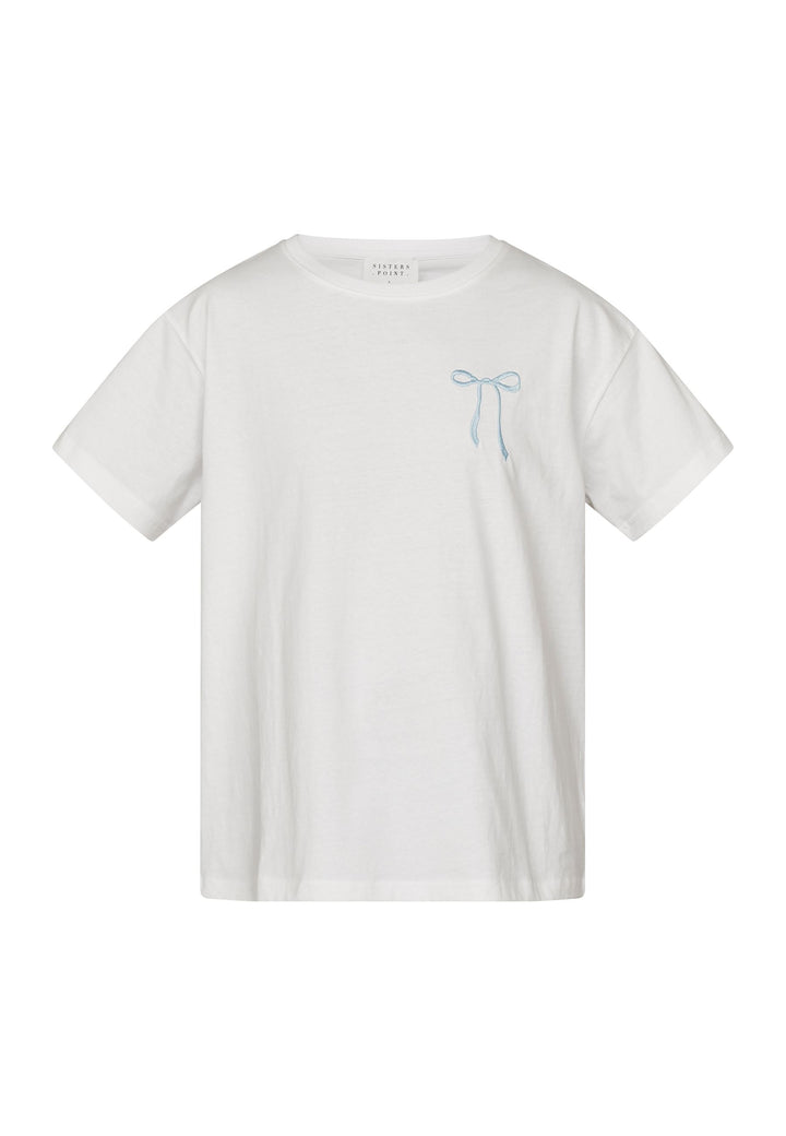 Sisters Point - Pein-Ss12 - 800 White/L. Blue T-shirts 