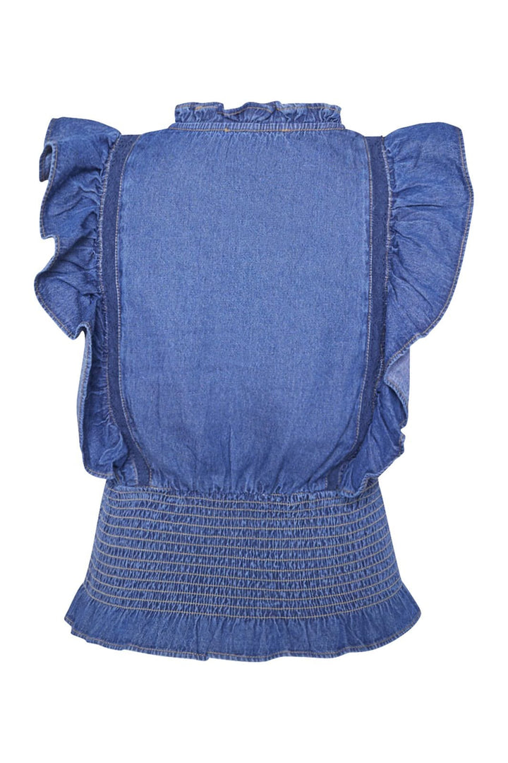 Sisters Point - Ulsa-Top 18938 - 925 - M. Denim Blue
