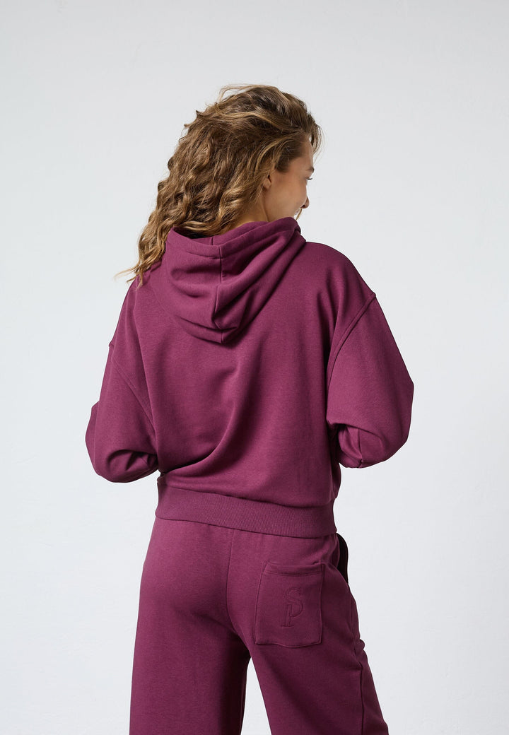 Sisters Point - Vemia-Hood 19157 - 516 - Bordeaux Sweatshirts 