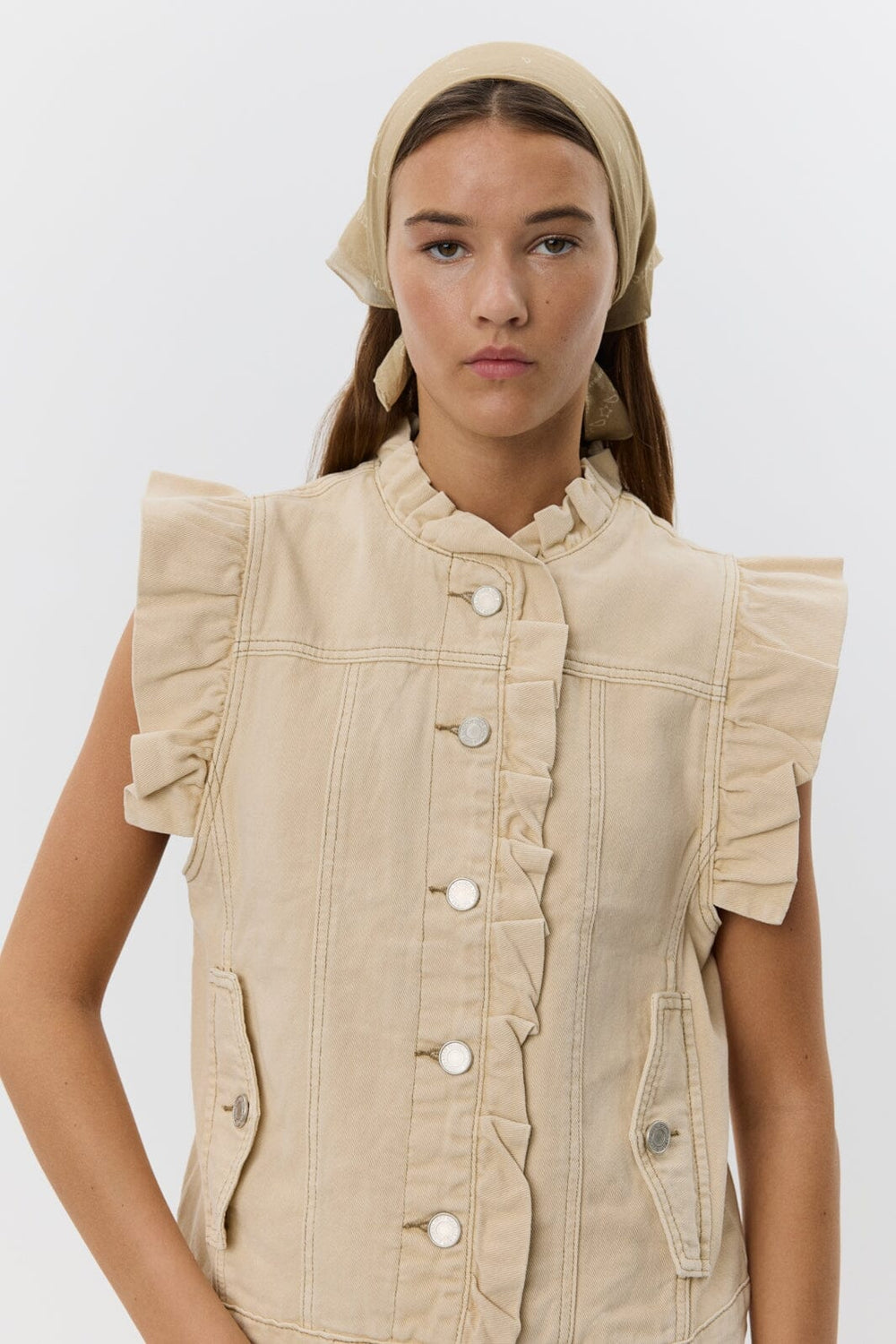 Sofie Schnoor - Farahsw Vest S252160 - 7150 - Warm Sand