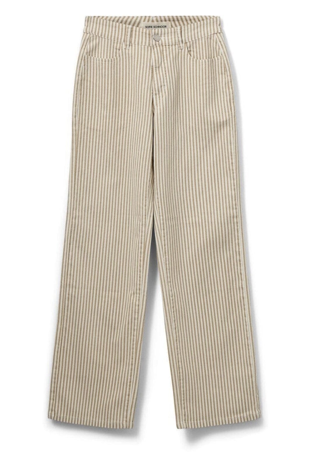 Sofie Schnoor - Luccasw Jeans SNOS665 - 7102 - Camel Striped