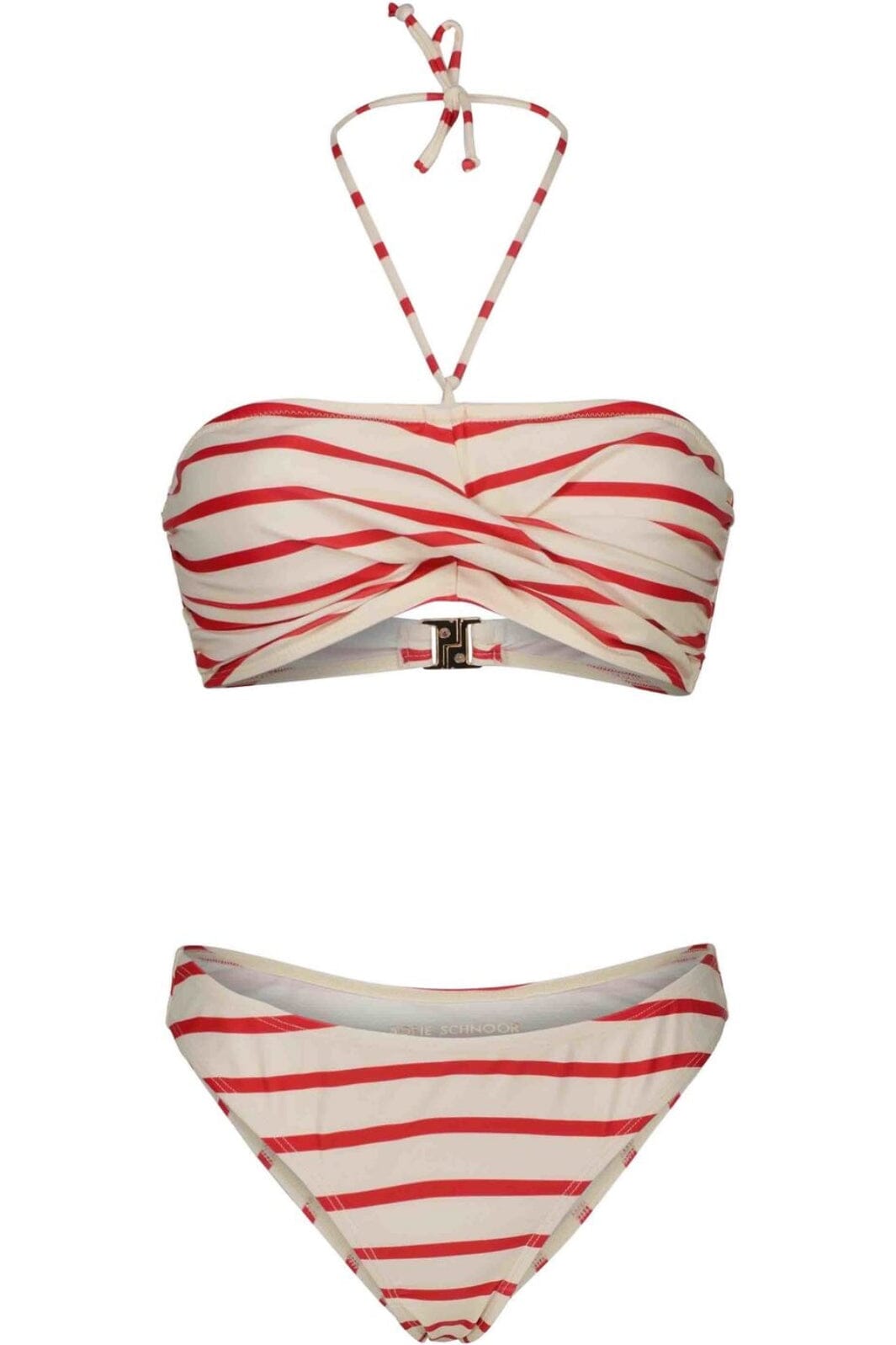 Sofie Schnoor - S241270 Bikini - Red Striped Bikinier 