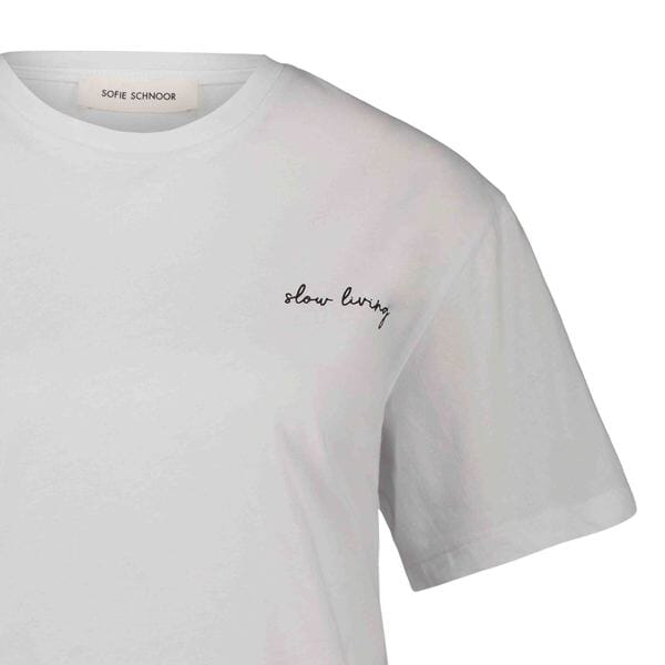 Sofie Schnoor - S241331 T-Shirt - Brilliant White T-shirts 
