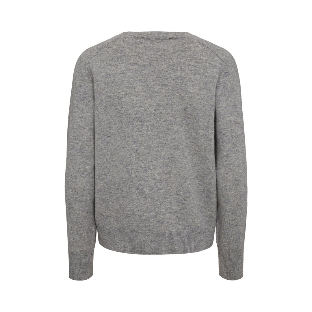 Sofie Schnoor - Snos435 Sweater - Grey Melange Sweatshirt 