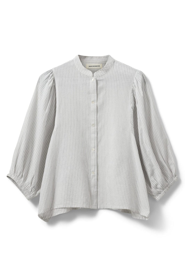 Sofie Schnoor - Viljasw Shirt S252195 - 0144 - Off White - Navy