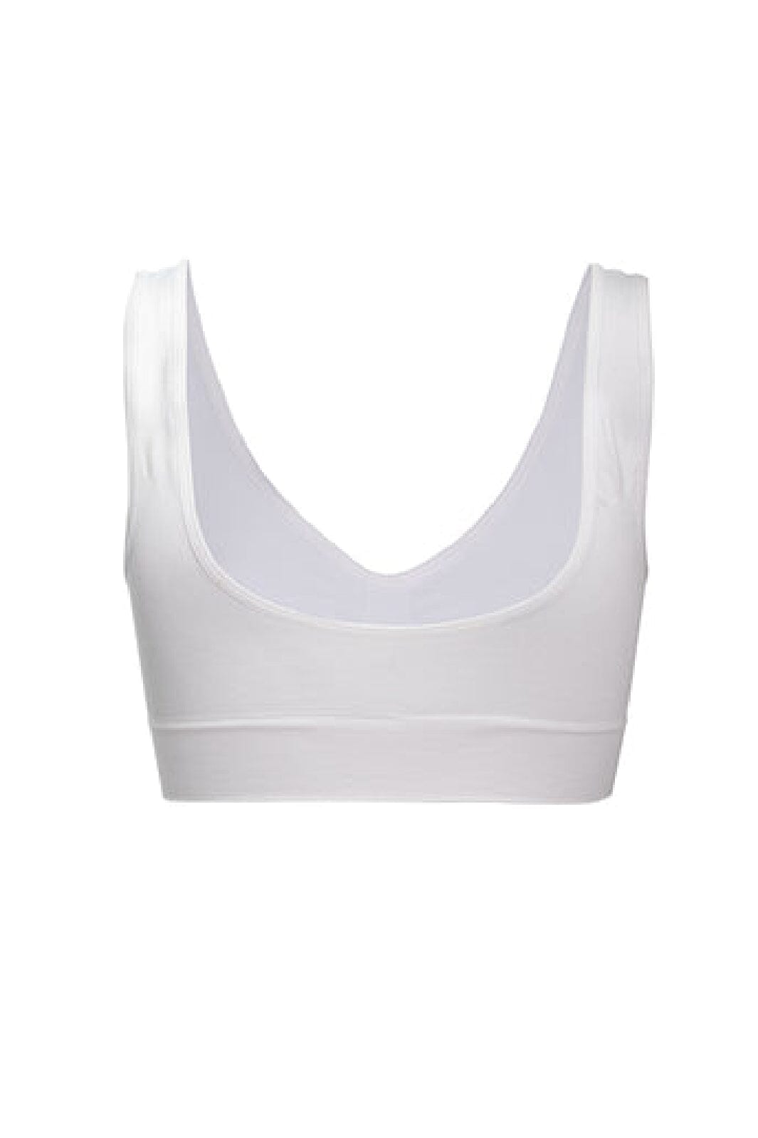 Soft basic - Soffi Bra top wide strap 2 pak - white BH 