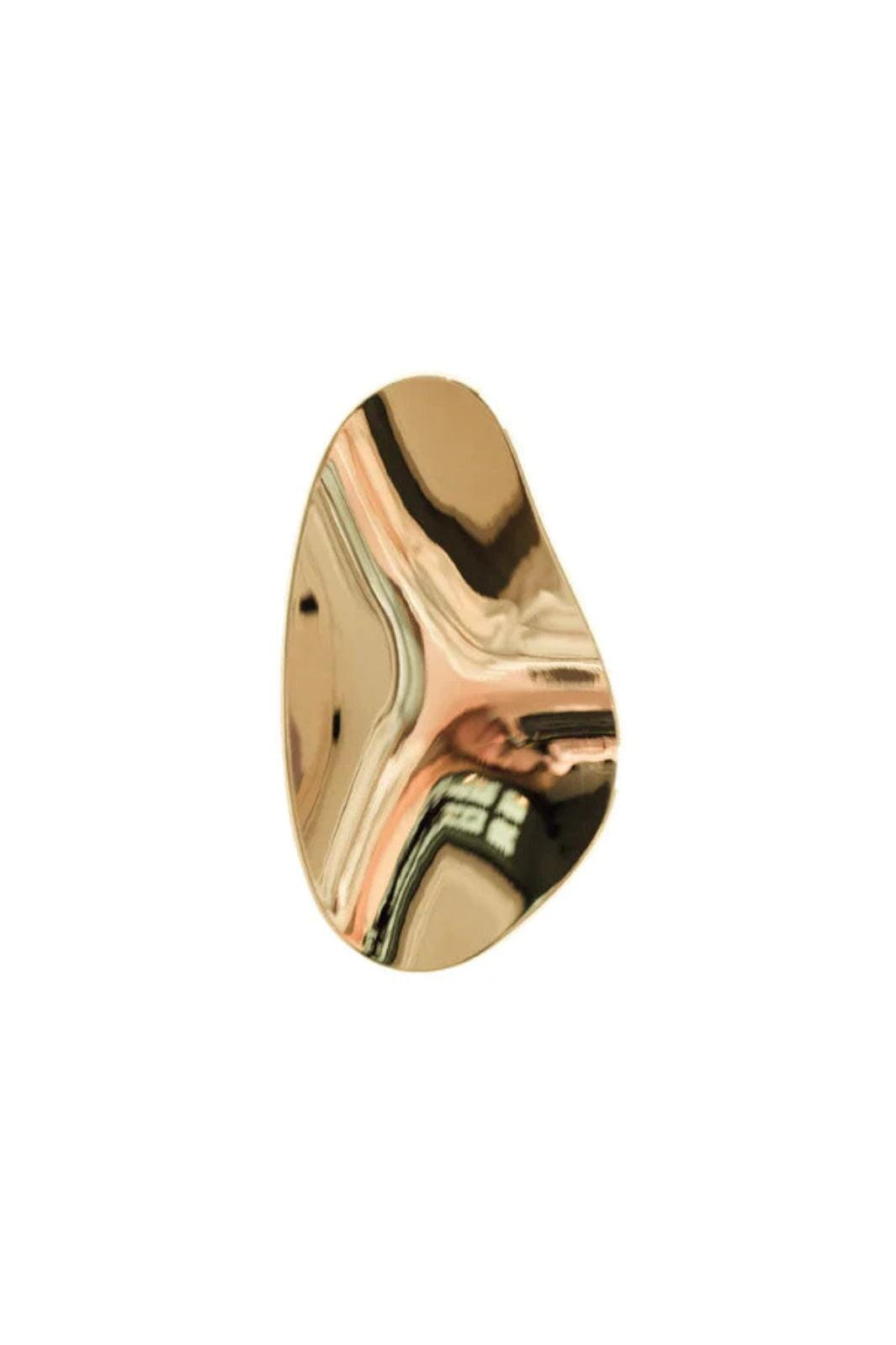Specktrum - Amalia Knage - Guld | Aflang | Stor 3408 - Guld Interiør 