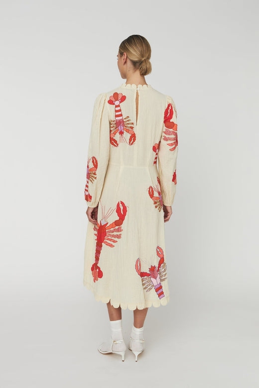 Stella Nova - Embroidered Maxi Dresssu61-4382 - 530 Multicolour Kjoler 