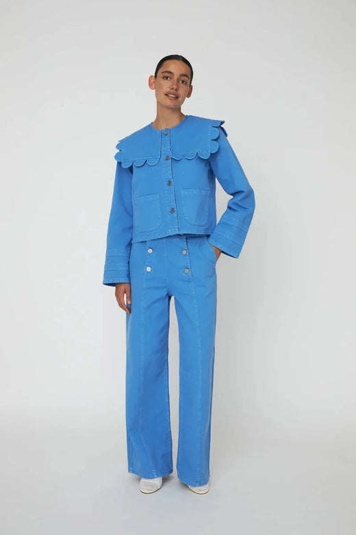 Stella Nova - Sailors Pantsca61-2412 - 308 Blue Coral Bukser 