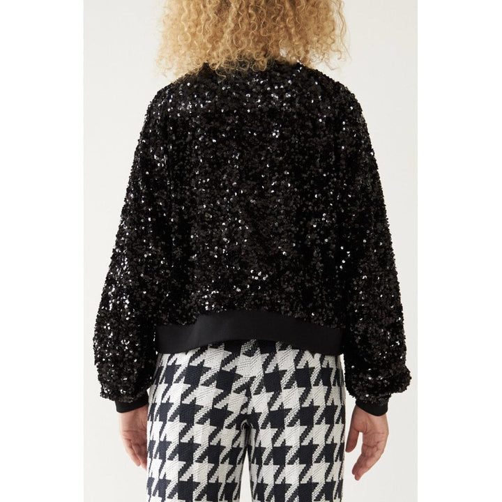 Stella Nova - Sequins Blouse - 999 Black Sweatshirts 