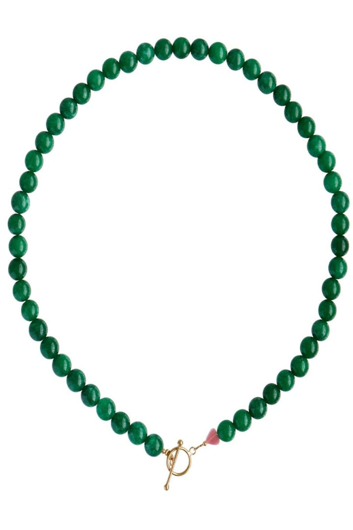 Stine A - Cherrie Bon Bon Necklace - Happy Green - 2066-02-OS Halskæder 