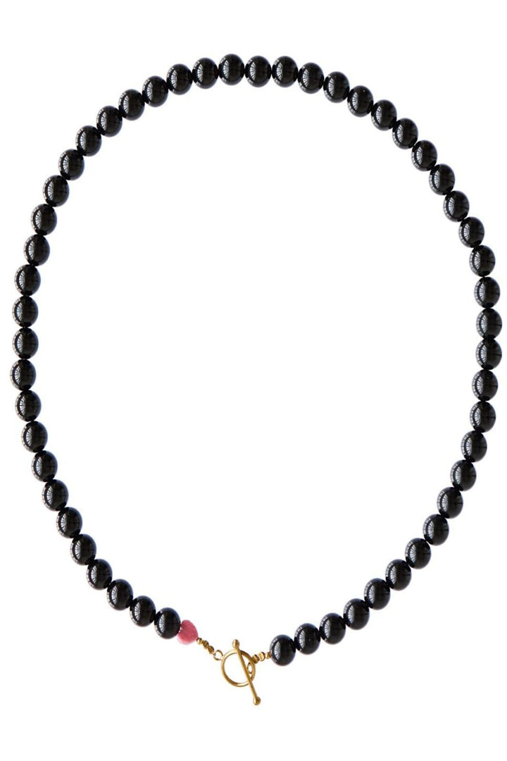 Stine A - Cherrie Bon Bon Necklace - Noir - 2067-02-OS Halskæder 