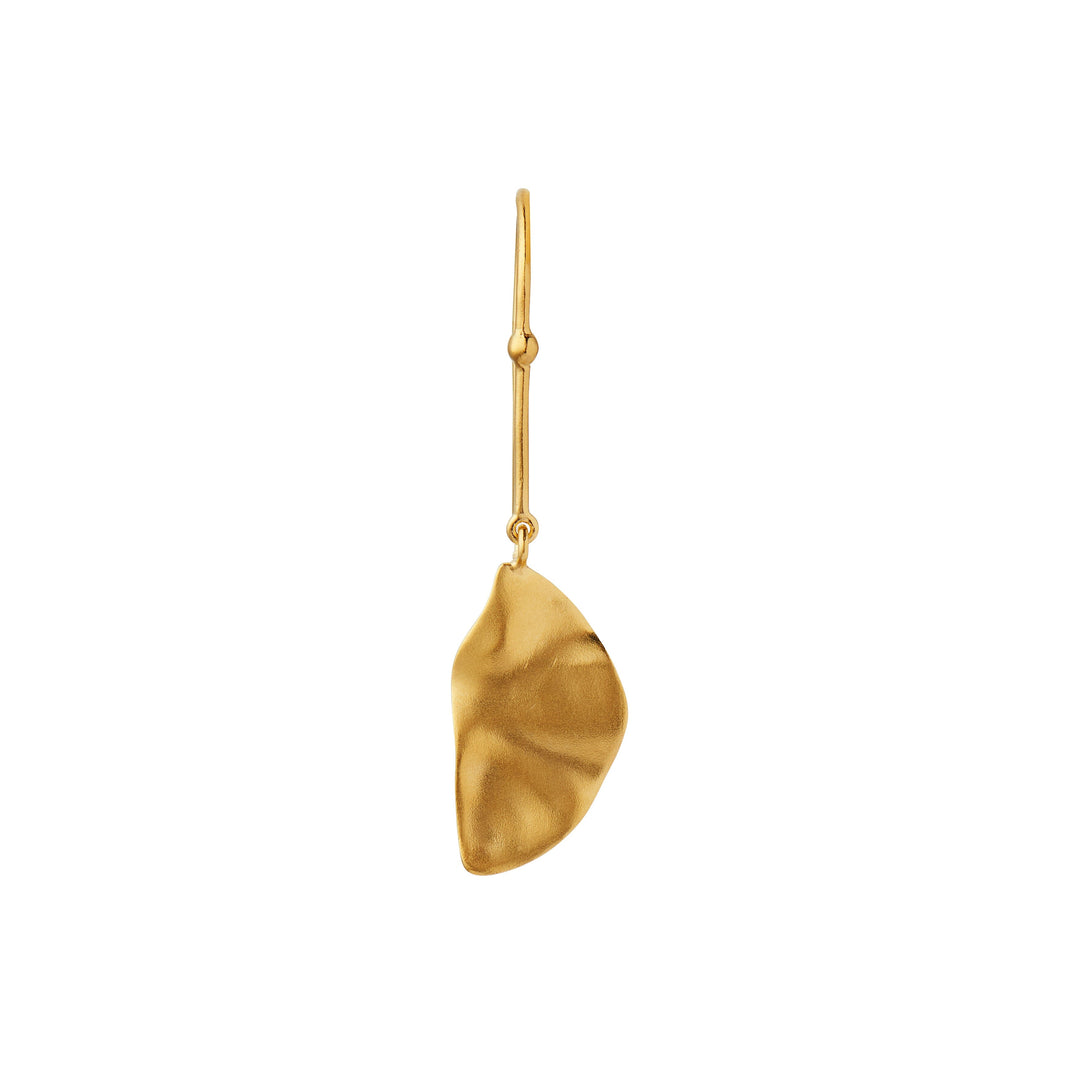 Stine A - Hook With Golden Refection Moon Earring Left - Single - 1341-02-L Øreringe 