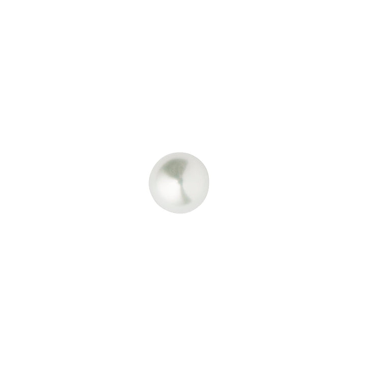 Stine A - Tres Petit Pearl Earring Silver - Single - 1326-00-S Øreringe 