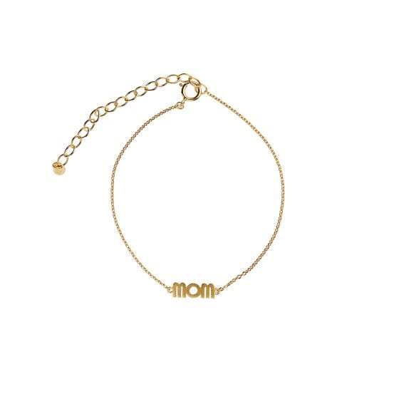 Stine A - Wow Mom Bracelet Gold - 3192-02-Os Armbånd 