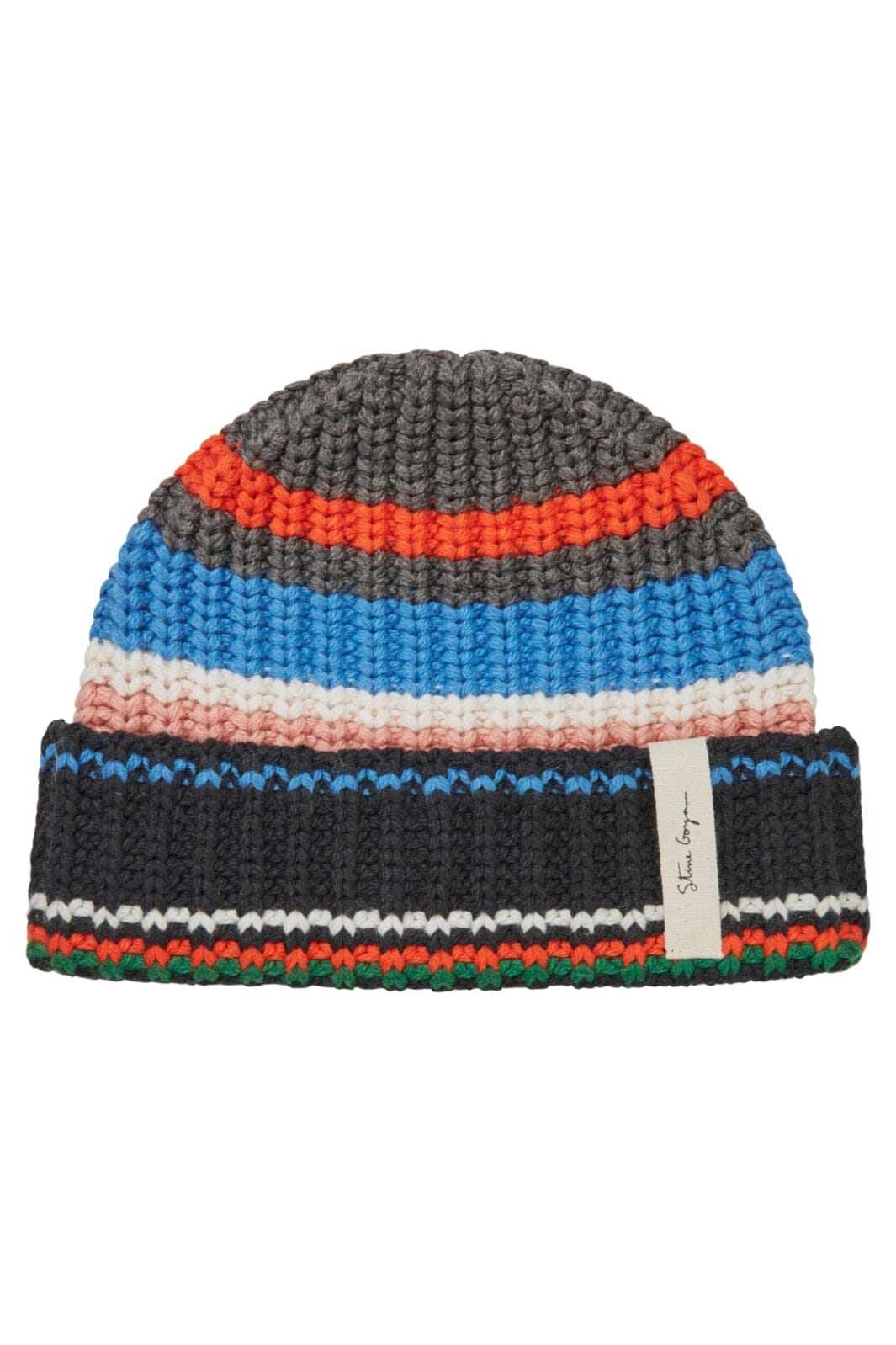 Stine Goya - 2421 Chunky Cotton Wool, Chunky Beaniesg-aw25-a041-2421 - Chunky Stripes