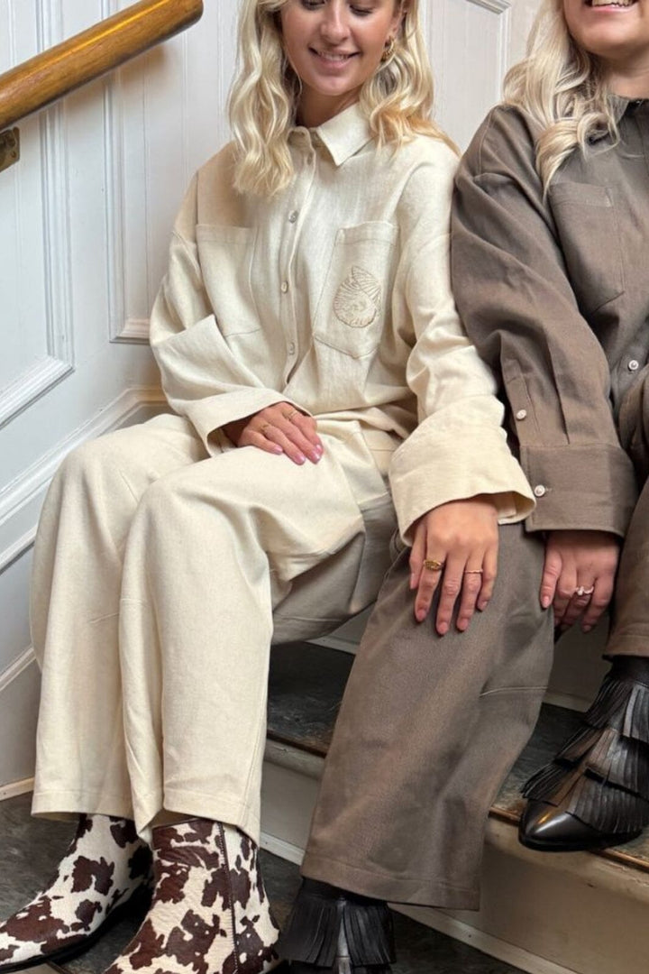 Stories From The Atelier By Copenhagen Shoes - Be You Pants CC8083 - 068 - Cream