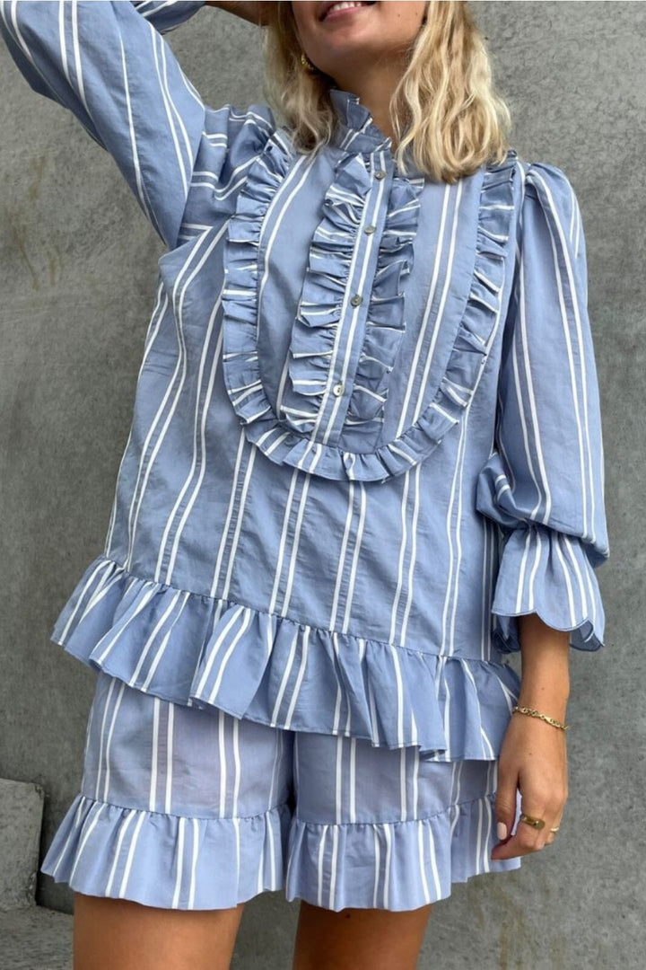 Stories From The Atelier By Copenhagen Shoes - Before You Top - 0025 Blue