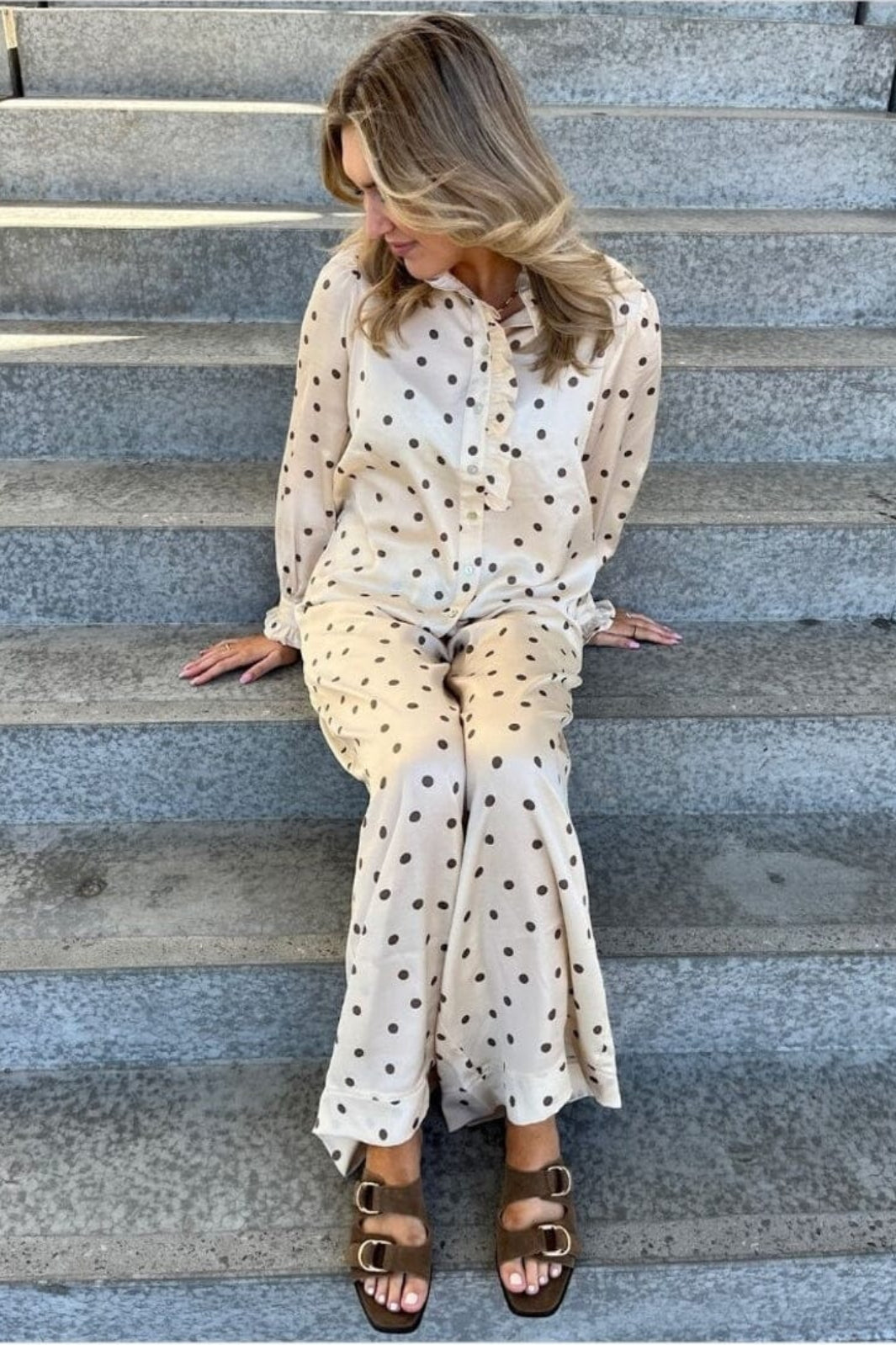 Stories From The Atelier By Copenhagen Shoes - The View Shirt CC8125 - 0012 - Off White/Brown