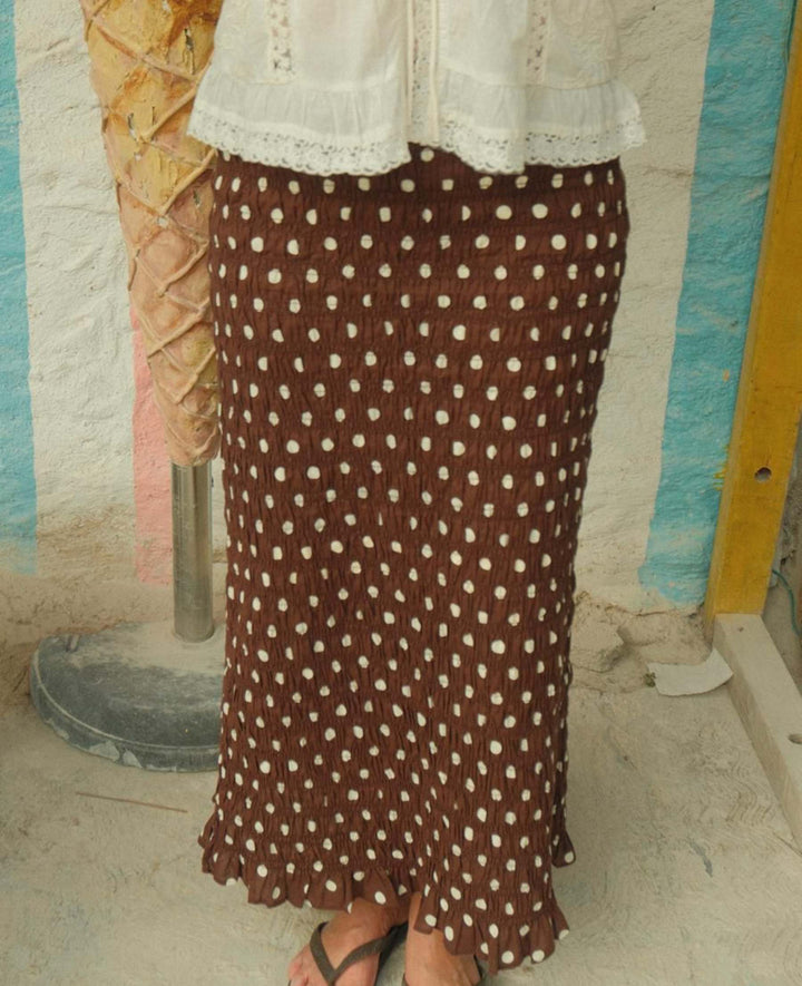 Sissel Edelbo - Lady Skirt Se 2023 - Brown Dot
