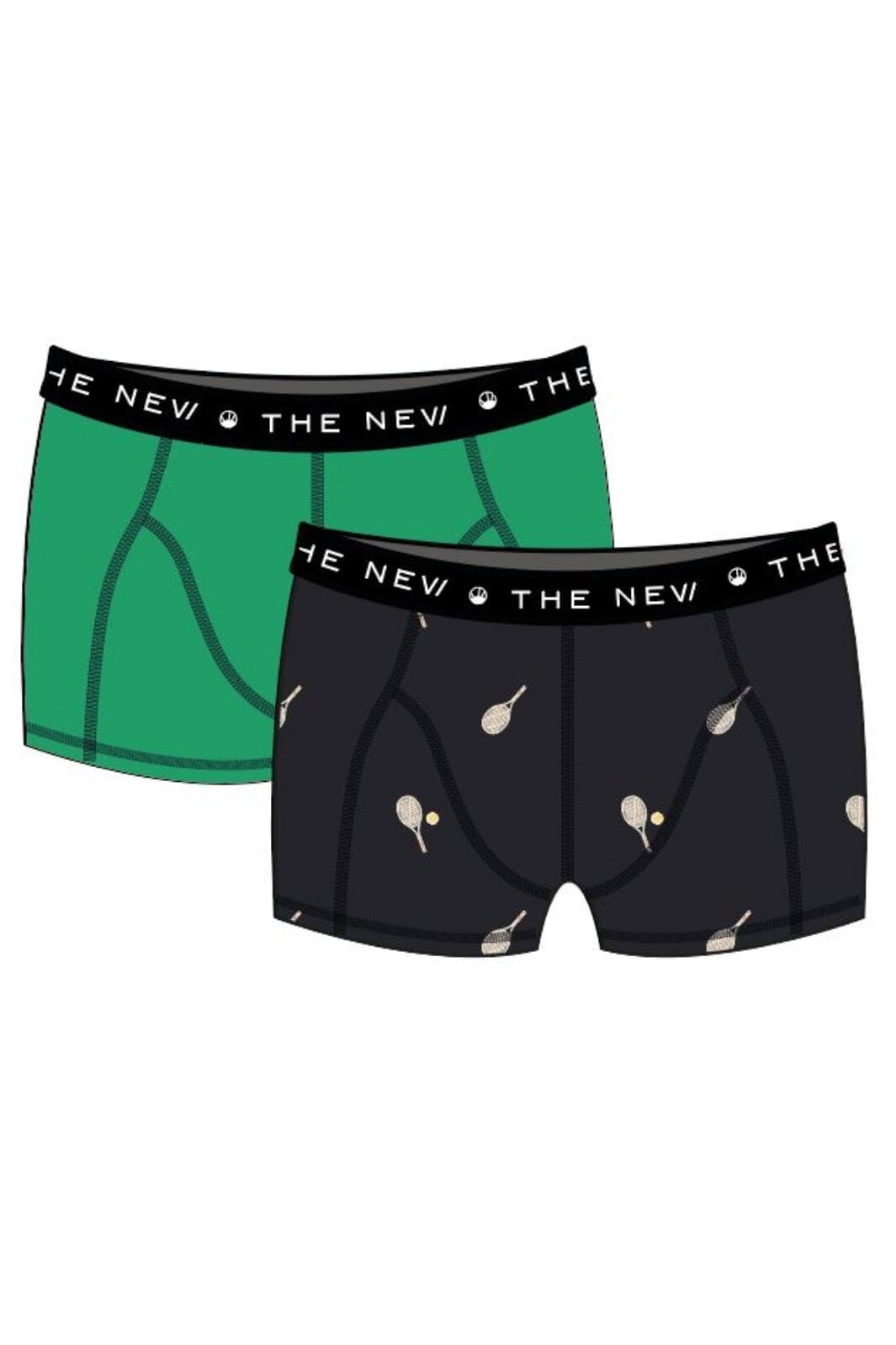 The New - The New Boxers 2-pack - Holly Green Underbukser 