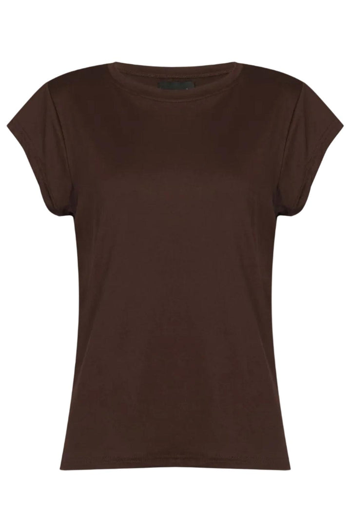 Liberte - Alma-U-Tshirt 9581 - Coffee Bean