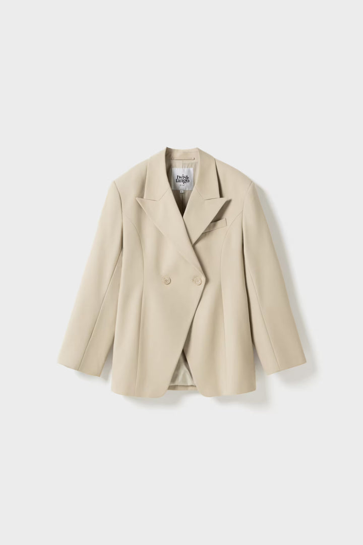 Twist & Tango - Ttnaama Blazer - Lt Beige Mélange Blazere 