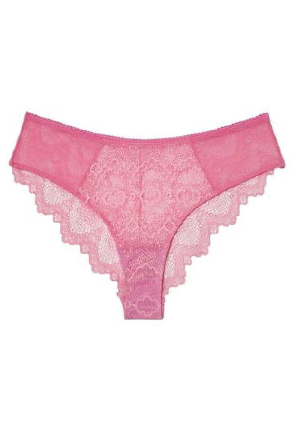 Understatement Underwear - Lace Cheeky - Candy Pink Underbukser 