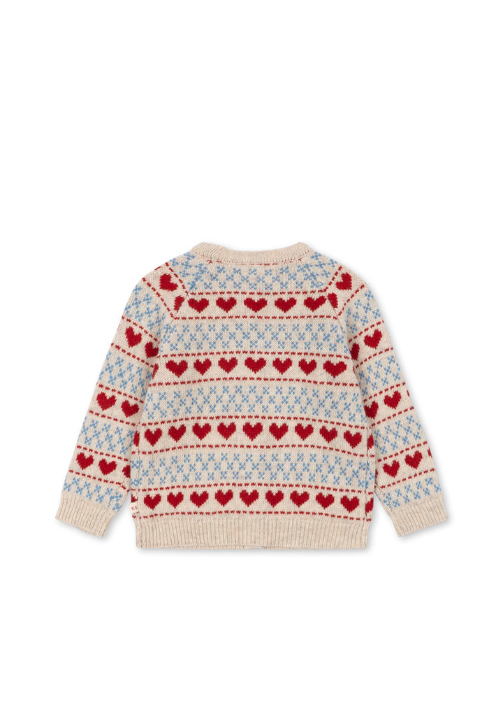 Konges Sløjd - Belou Cardigan Ks105906 - Heart