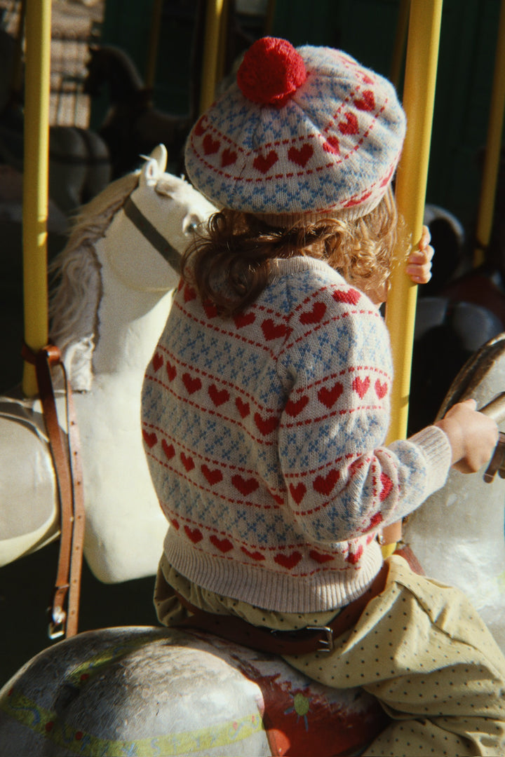 Konges Sløjd - Belou Cardigan Ks105906 - Heart