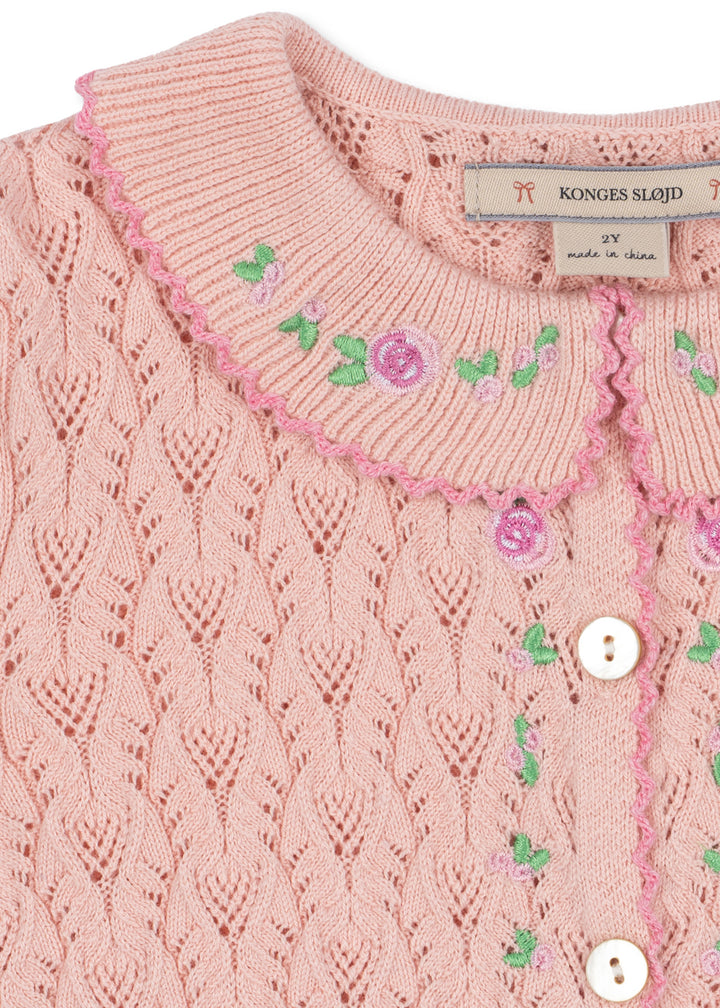 Konges Sløjd - Rosier Cardigan Ks106224 - Light Rose