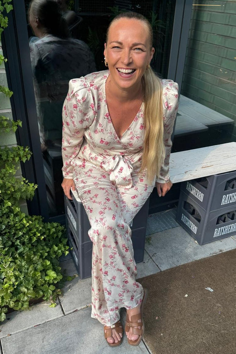 Valentin Studio - Comfy Fleur Pants 169189 - 565 - Floral Rose Bukser 