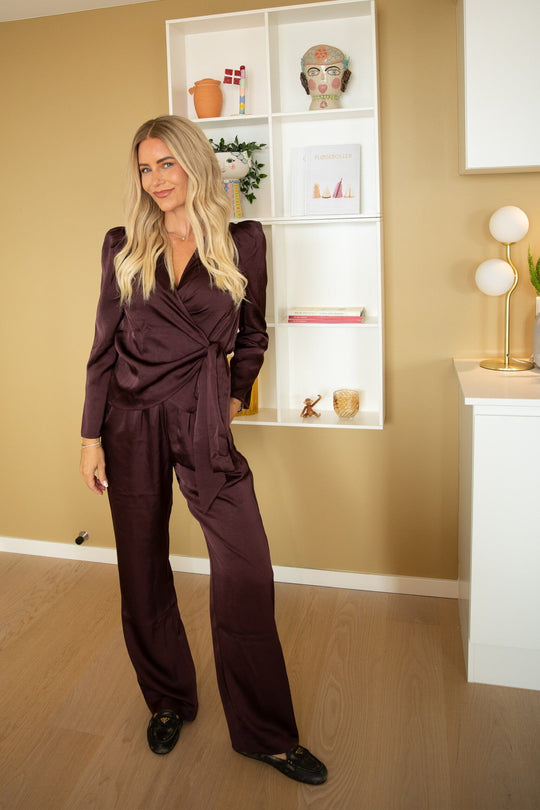 Valentin Studio - Pretty Pants 156622 - 162 - Bordeaux main image 0