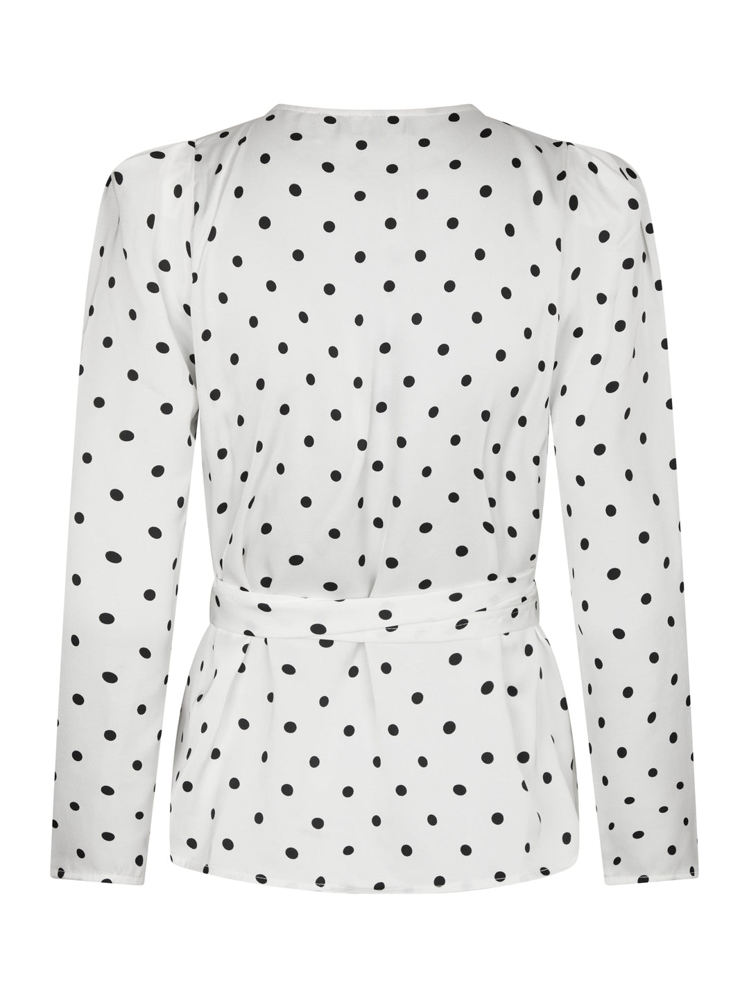 Valentin Studio - Josie Dot Blouse 167301 - 120 - White Bluser 