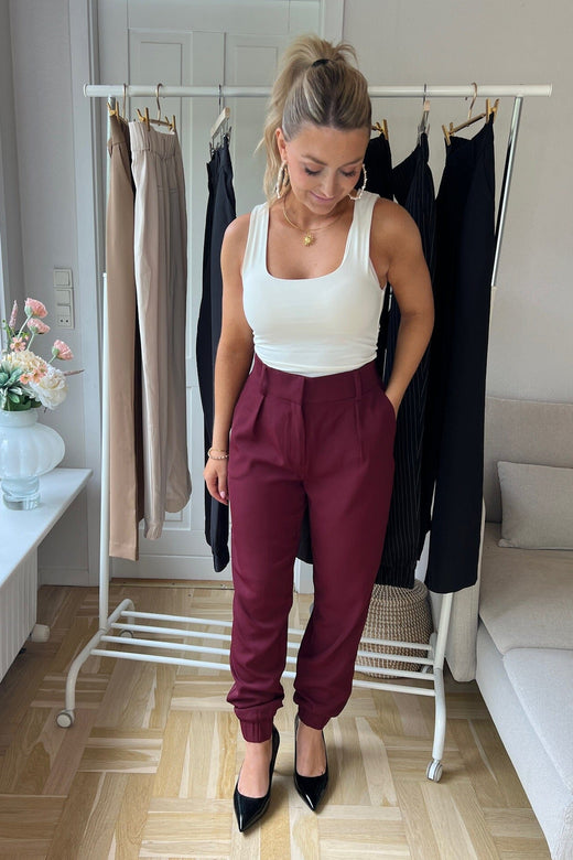 Valentin Studio - Pretty Pants 156622 - 162 - Bordeaux Bukser 