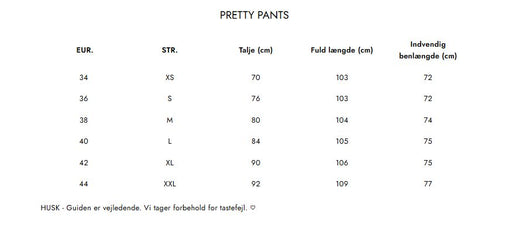 Valentin Studio - Pretty Pants - Ivory Bukser 