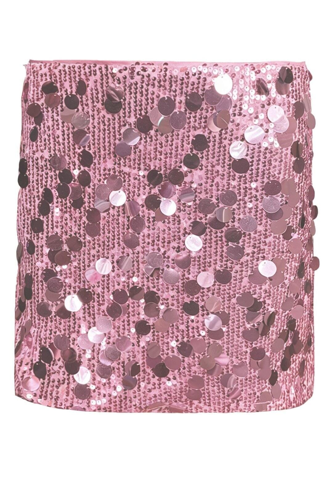 Valentin Studio - Shimmer Skirt CH165970B - Pink Nederdele 