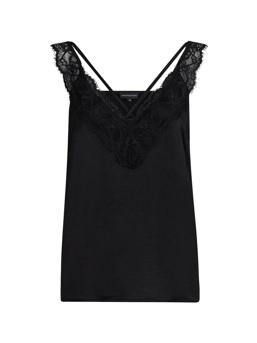 Valentin Studio - String Top - Black Toppe 