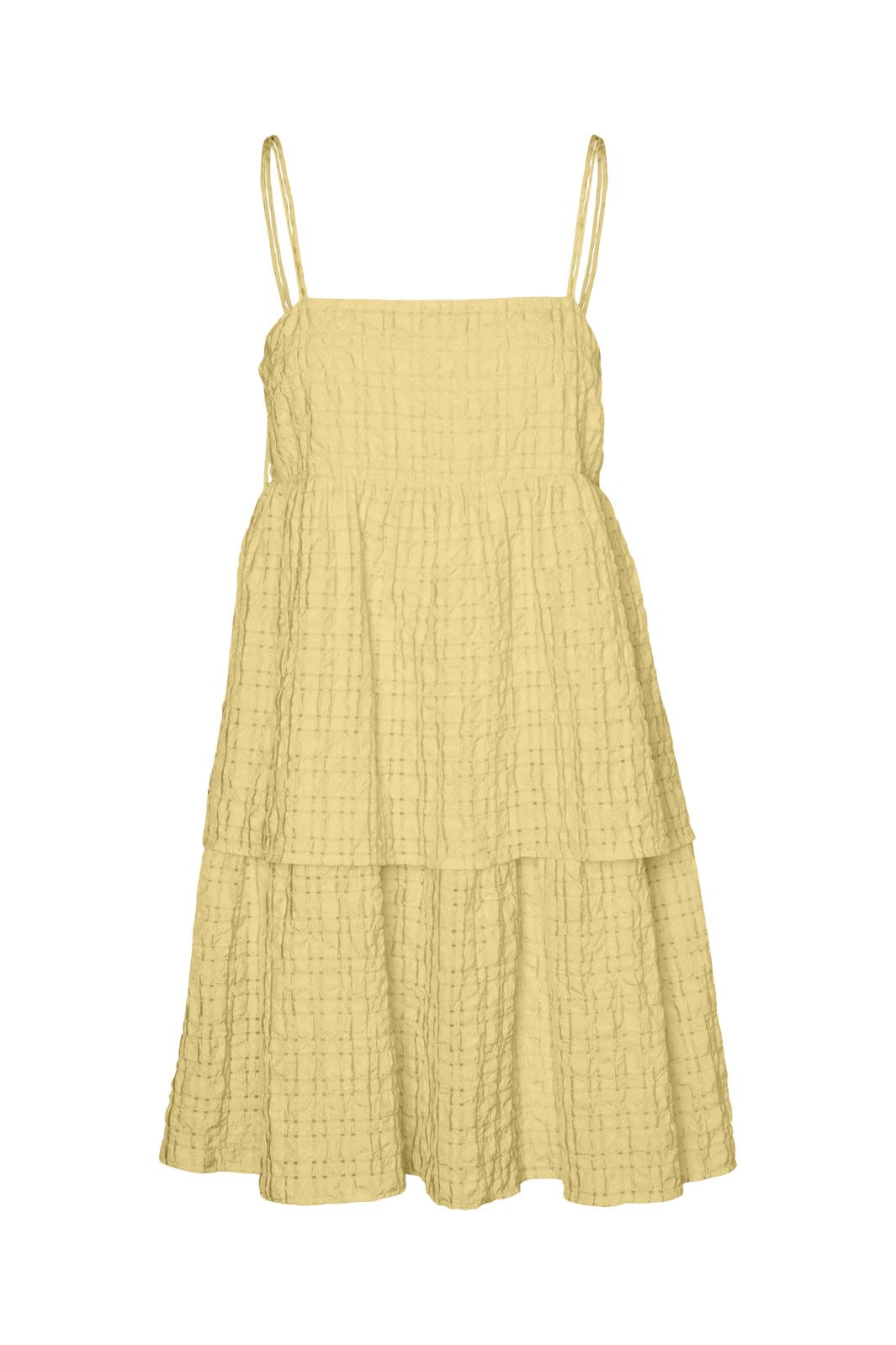 Vero Moda - Vmlove Singlet Short Dress Sb6 Cp - 4708386 Mellow Yellow