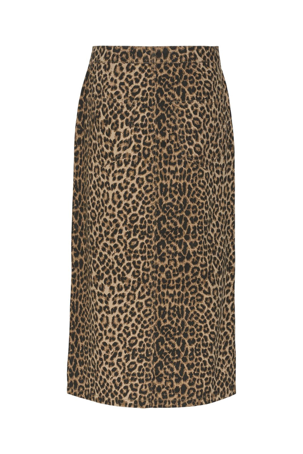 Vero Moda - Vmveri Hr Leo Calf Skirt - 4675847 Silver Mink Leopard