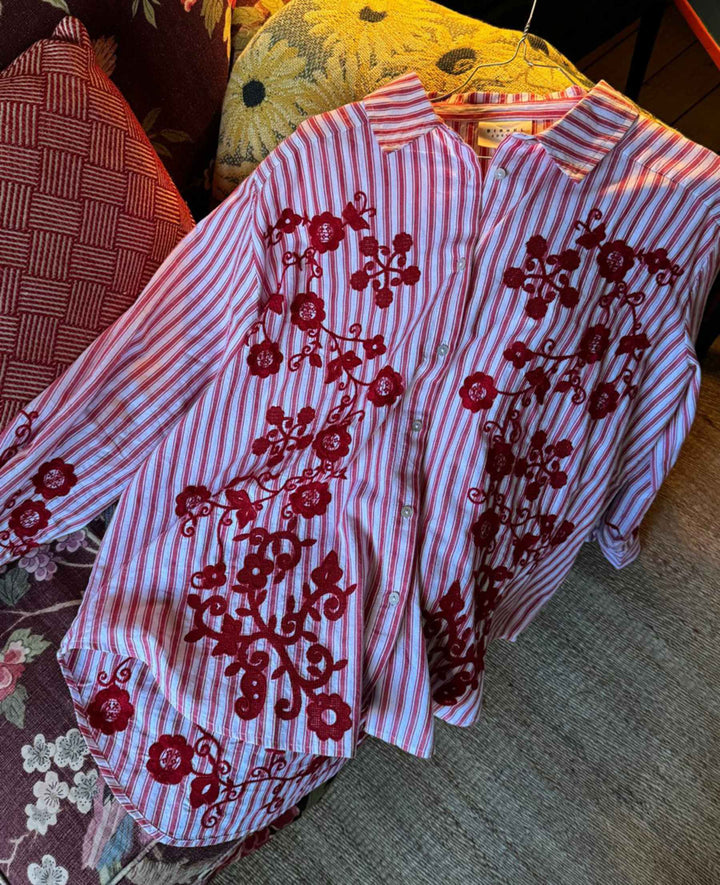Sissel Edelbo - Cora Shirt Se 2008 - Red Flower
